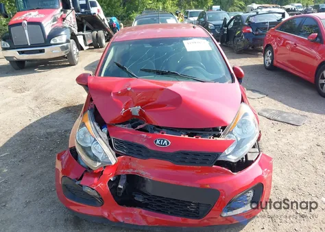 2015 Kia Rio Lx from USA, damaged, VIN KNADM5A37F6442188